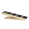 Tall Adjustable Pet Ramp, Folding Portable Wooden Dog Cat Ramp, Non-Slip Paw Traction Surface Dog Step for Car, SUV, Bed, Couch, Adjustable Height fro